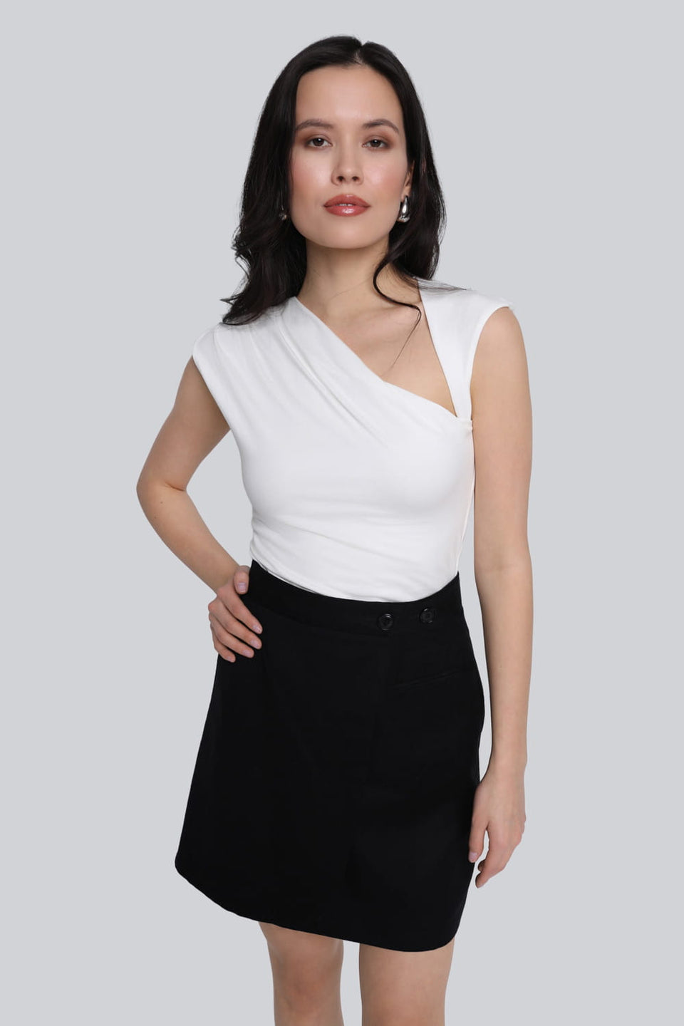 Miss Confident Black Skirt