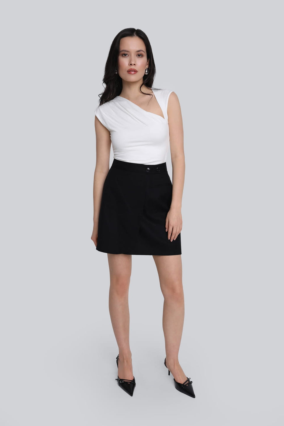 Miss Confident Black Skirt