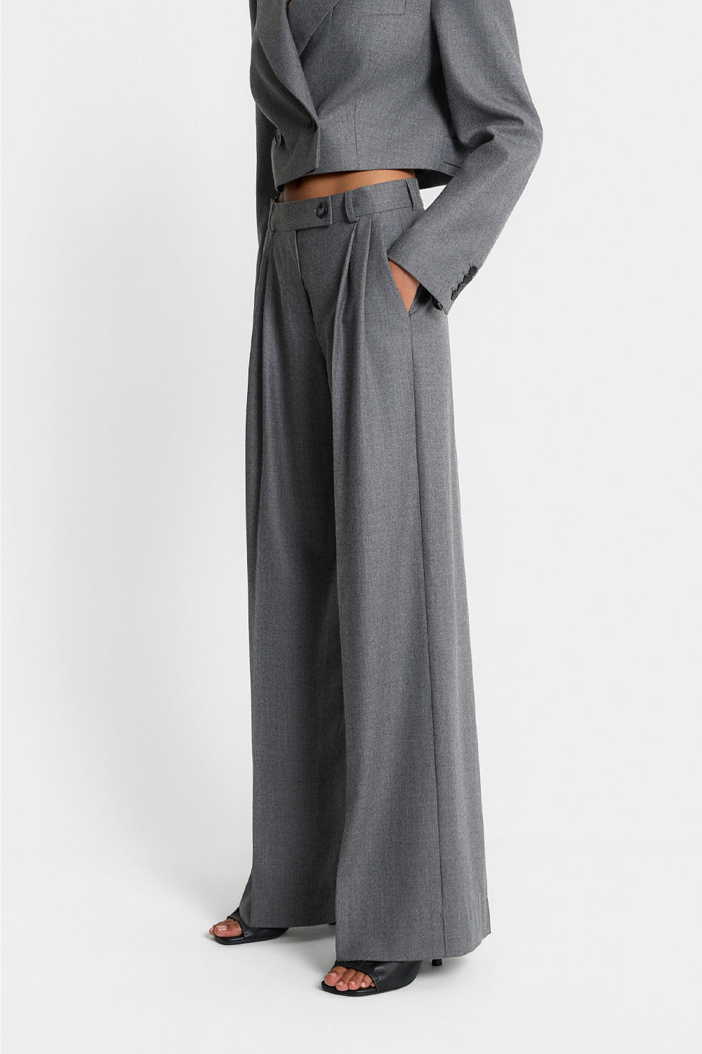 Spodnie Miss Blaylock Grey