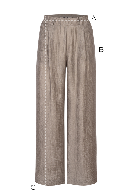 Miss Cheer Beige Trousers