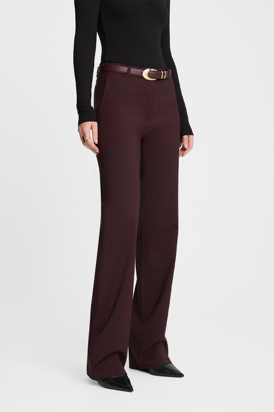 Spodnie Miss Minimal Burgundy