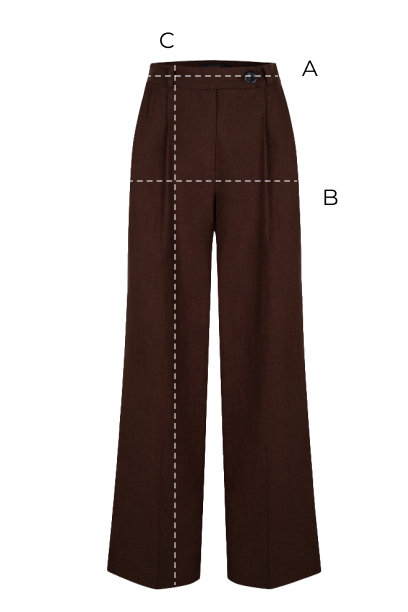 Spodnie Miss Notte Chocolate