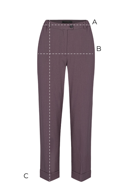 Miss Unique Mauve Trousers