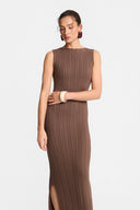 Miss Lyra Mokka Dress