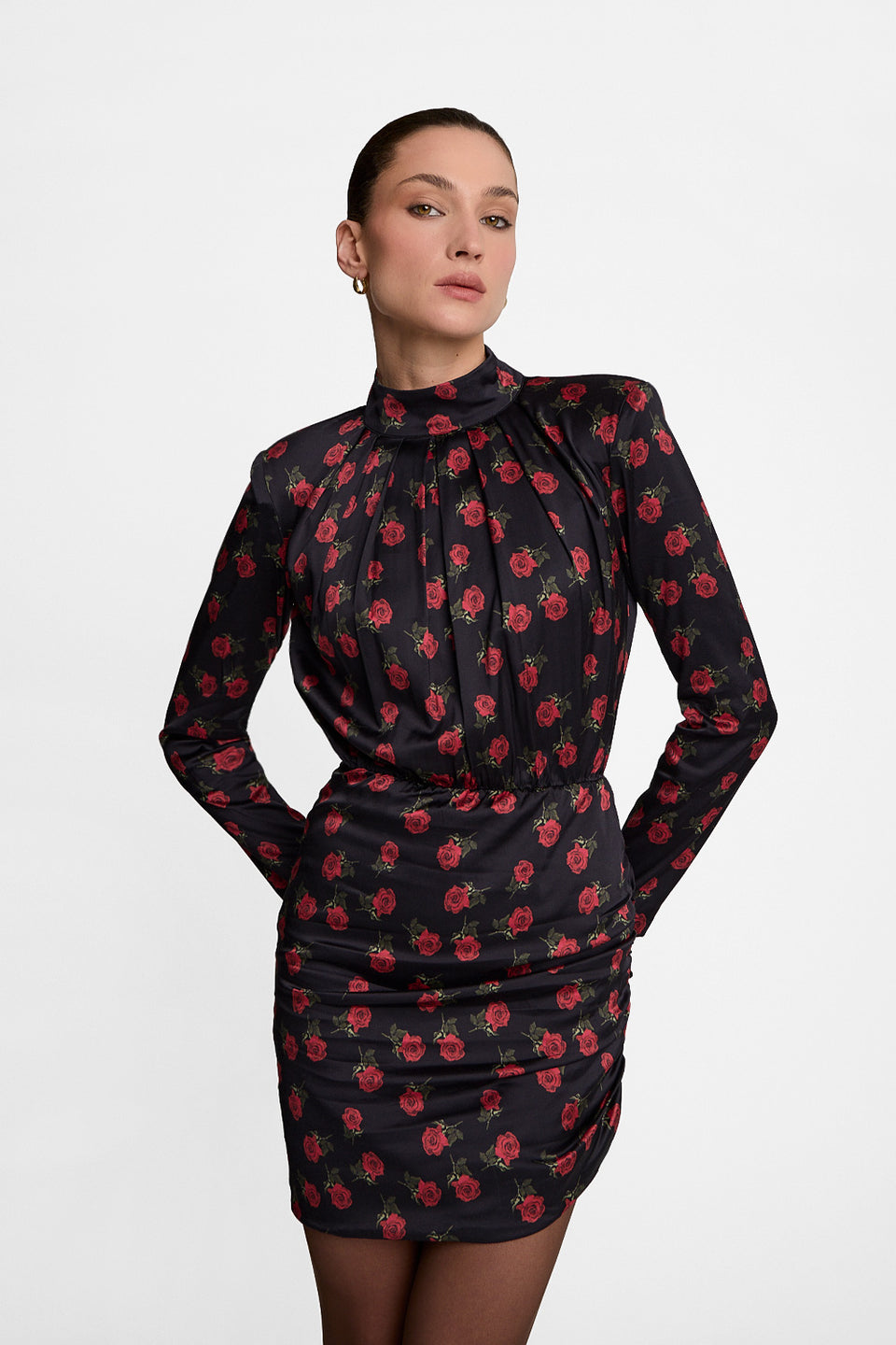 Miss Rosa Black Dress