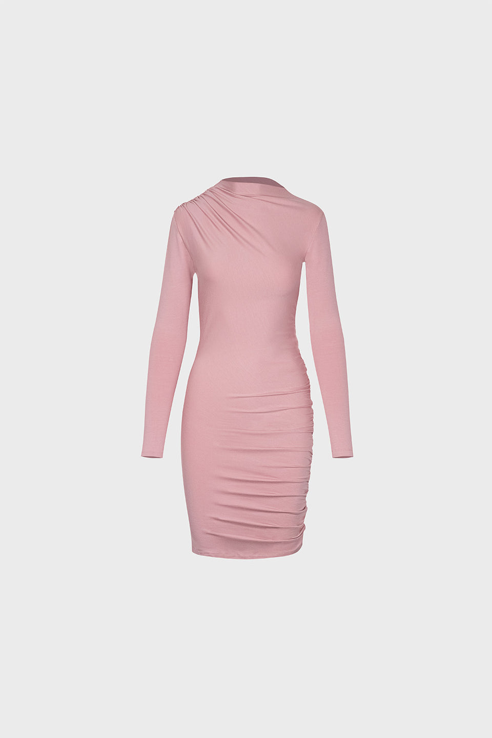 Miss Sculptural Kleid in Pink