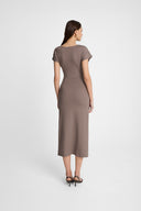 Miss Selene Mokka Dress