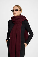 Miss Snug Burgundy Scarf