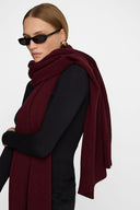 Miss Snug Burgundy Scarf