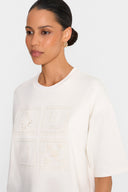 T-shirt Miss Rustic Off White