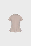 T-shirt Miss Dainty Beige