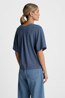 T-shirt Miss Amity Vintage Blue