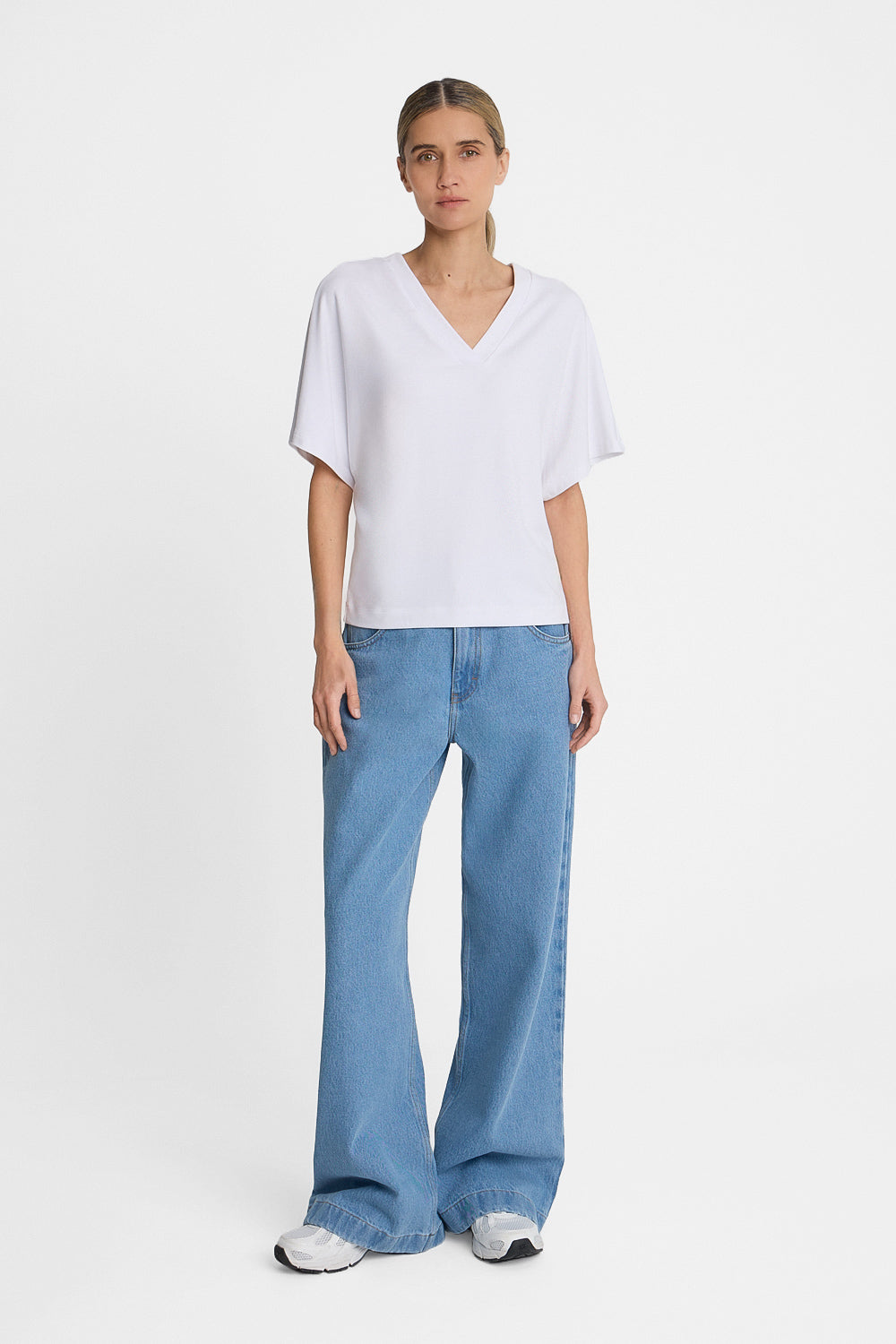 T-shirt Miss Amity White