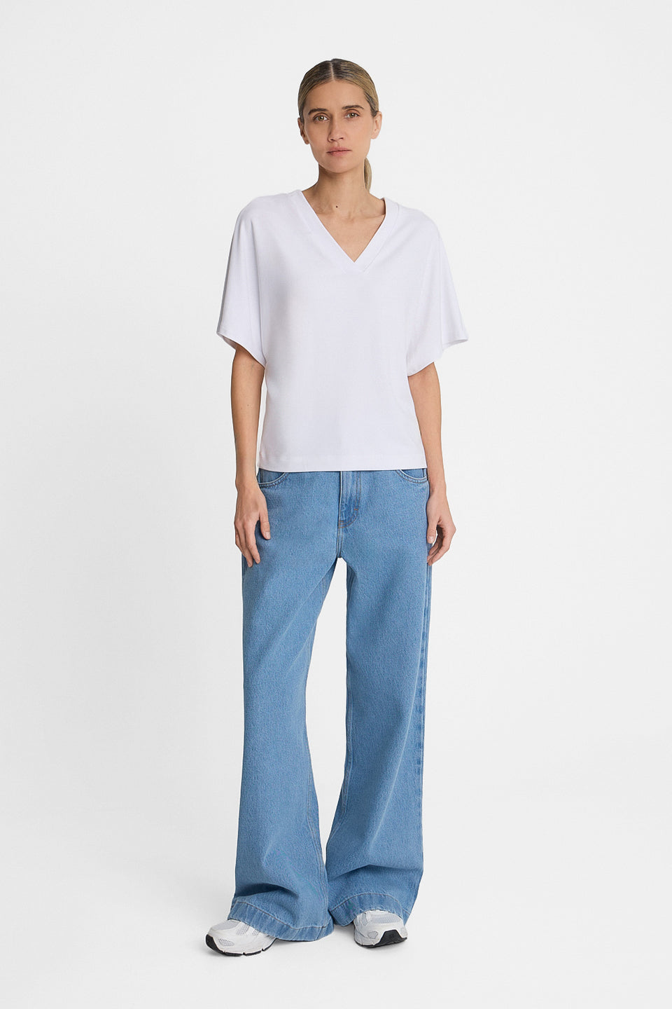 T-shirt Miss Amity White