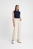 T-shirt Miss Boxy Navy