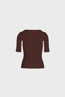 T-shirt Miss Caro Chocolate