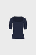 T-shirt Miss Caro Navy