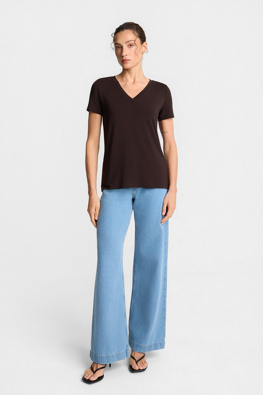 T-shirt Miss Classic Dark Chocolate