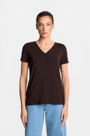 Miss Classic T-Shirt in Dark Chocolate
