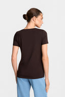 Miss Classic T-Shirt in Dark Chocolate