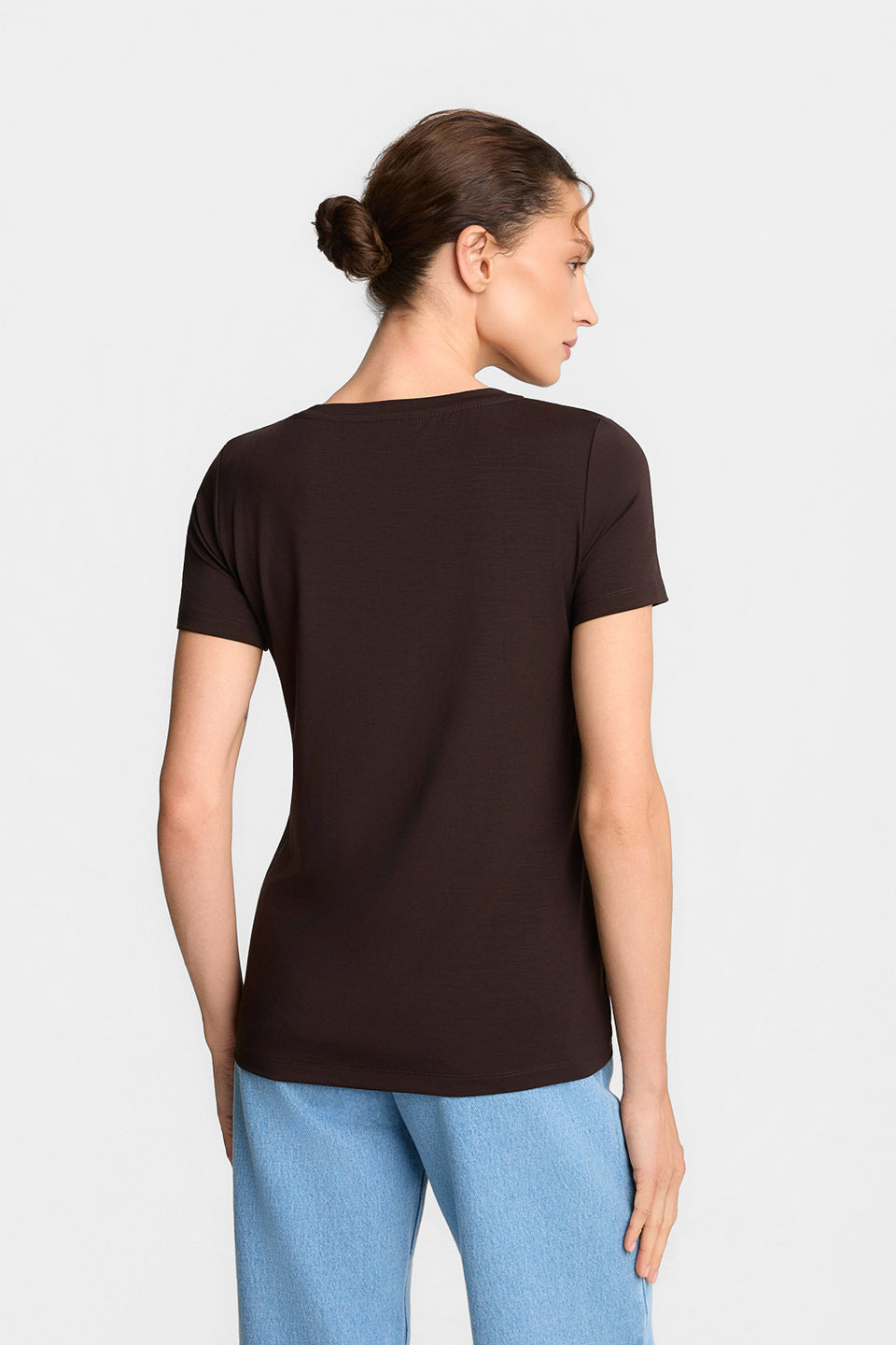 T-shirt Miss Classic Dark Chocolate