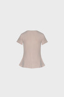 T-shirt Miss Dainty Beige