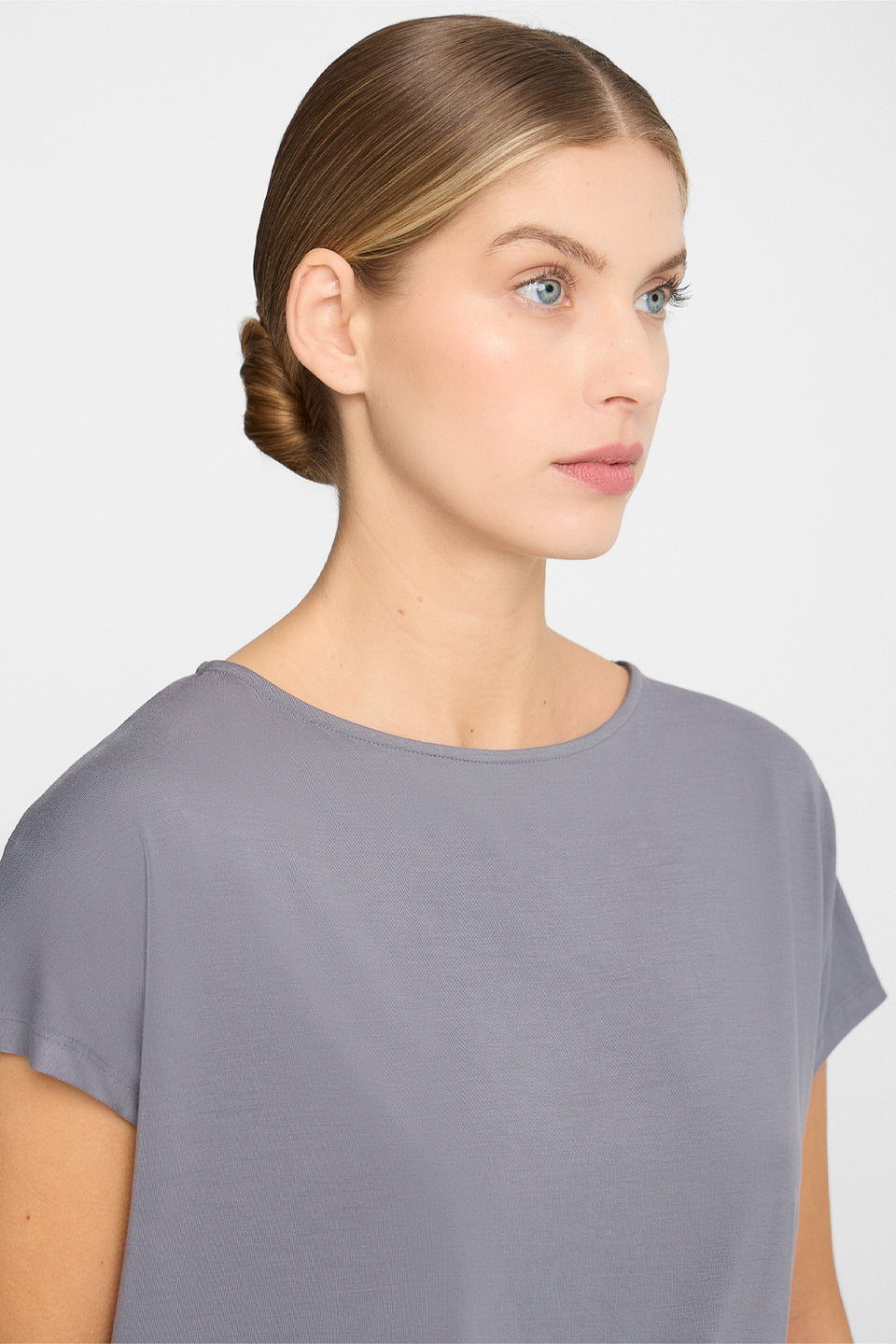T-shirt Miss Femi Grey