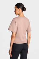 T-shirt Miss Gwyneth Mokka