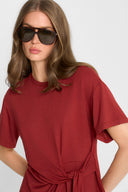T-shirt Miss Gwyneth Red Brown