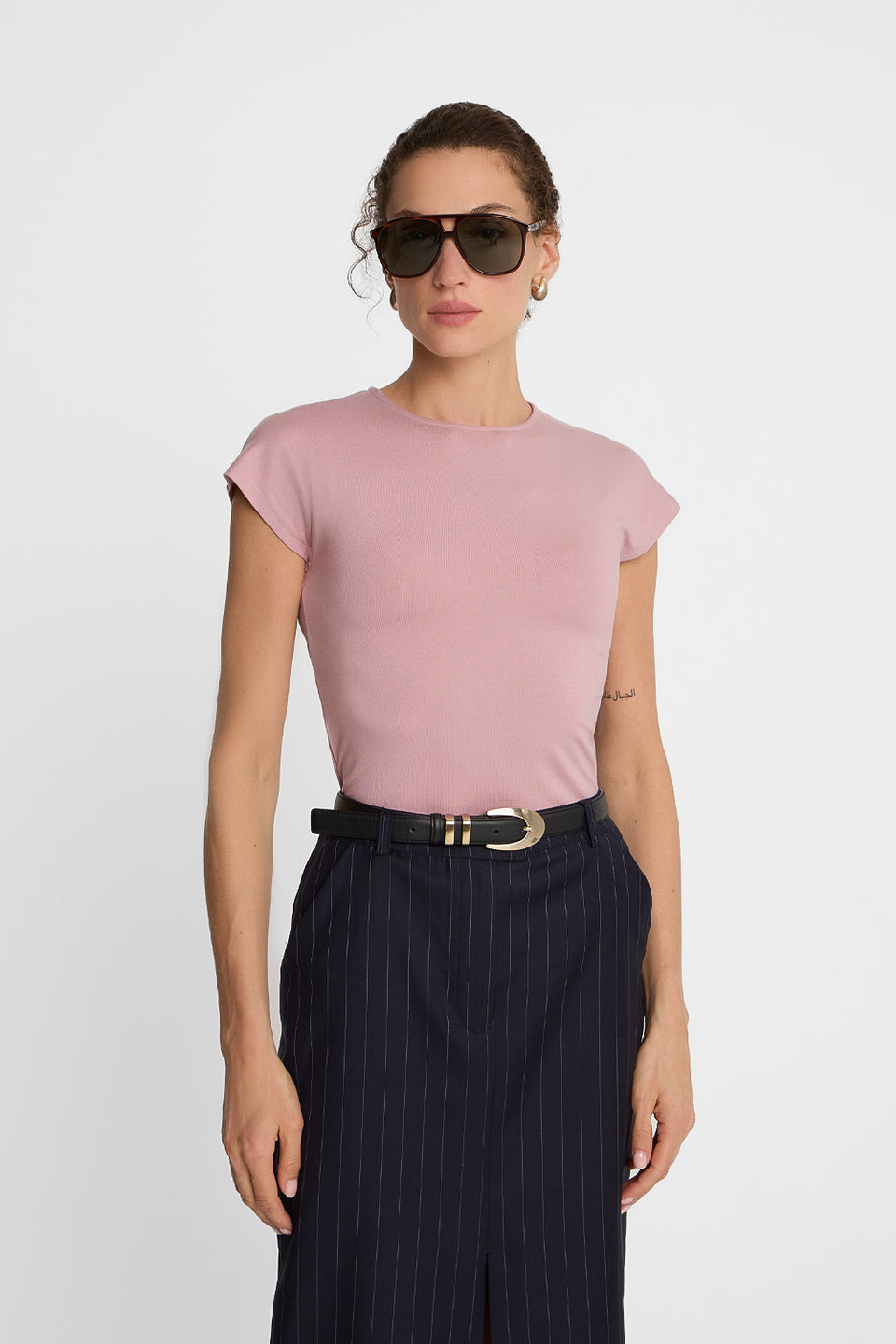 T-shirt Miss Sleek Pink