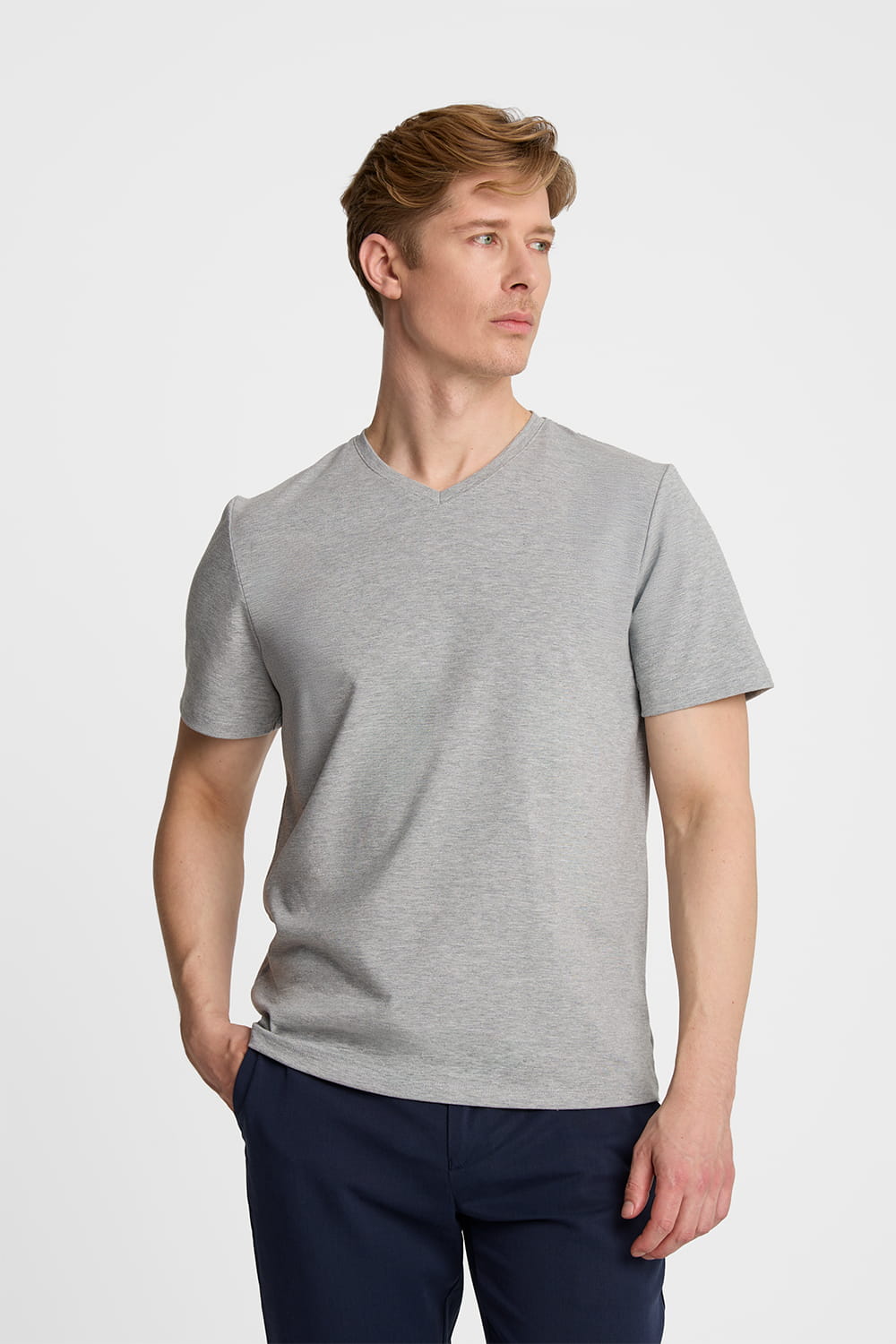 T-shirt Mr Everyday Melange Grey