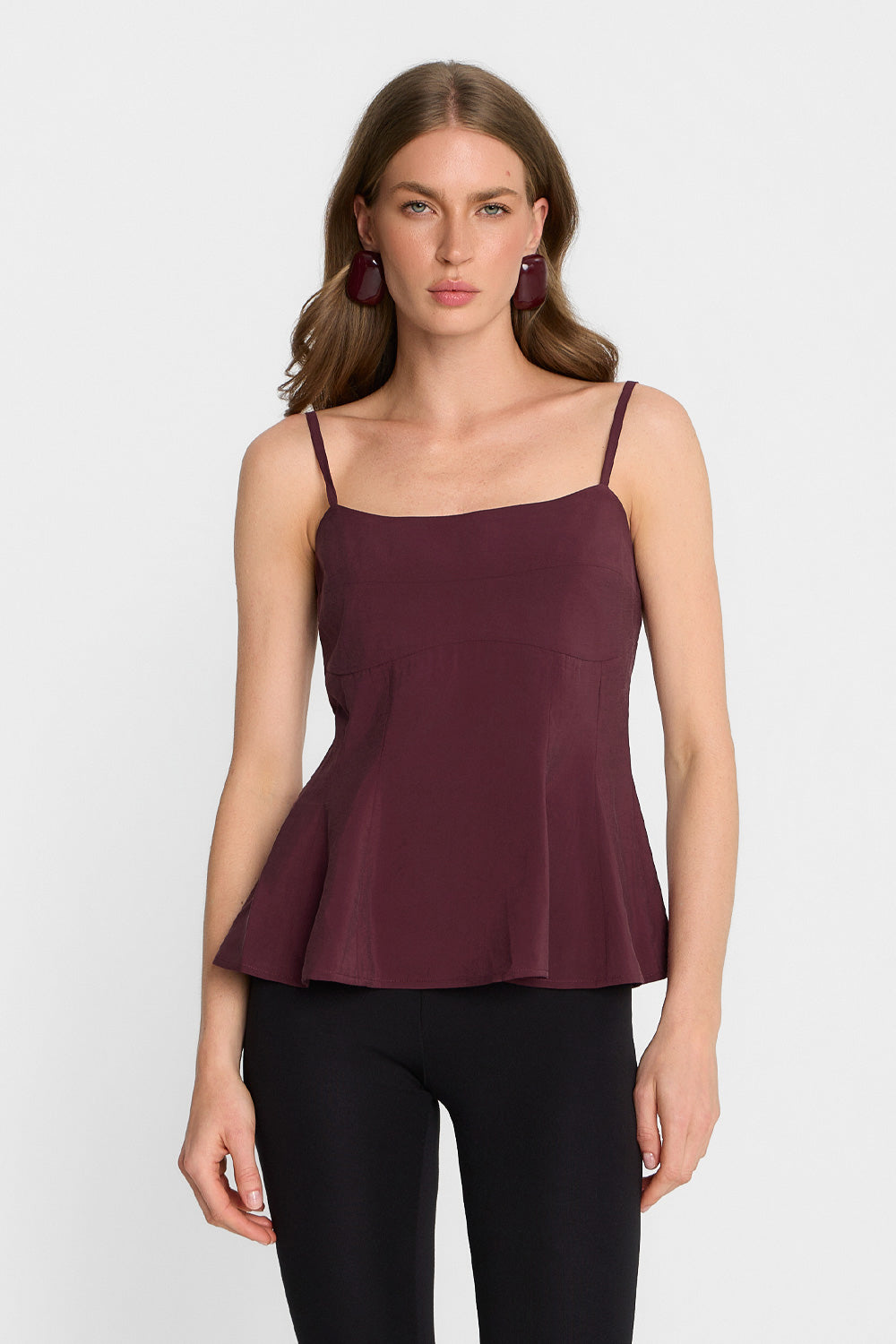 Top Miss Coco Burgundy