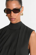 Top Miss Jackie Dark Green