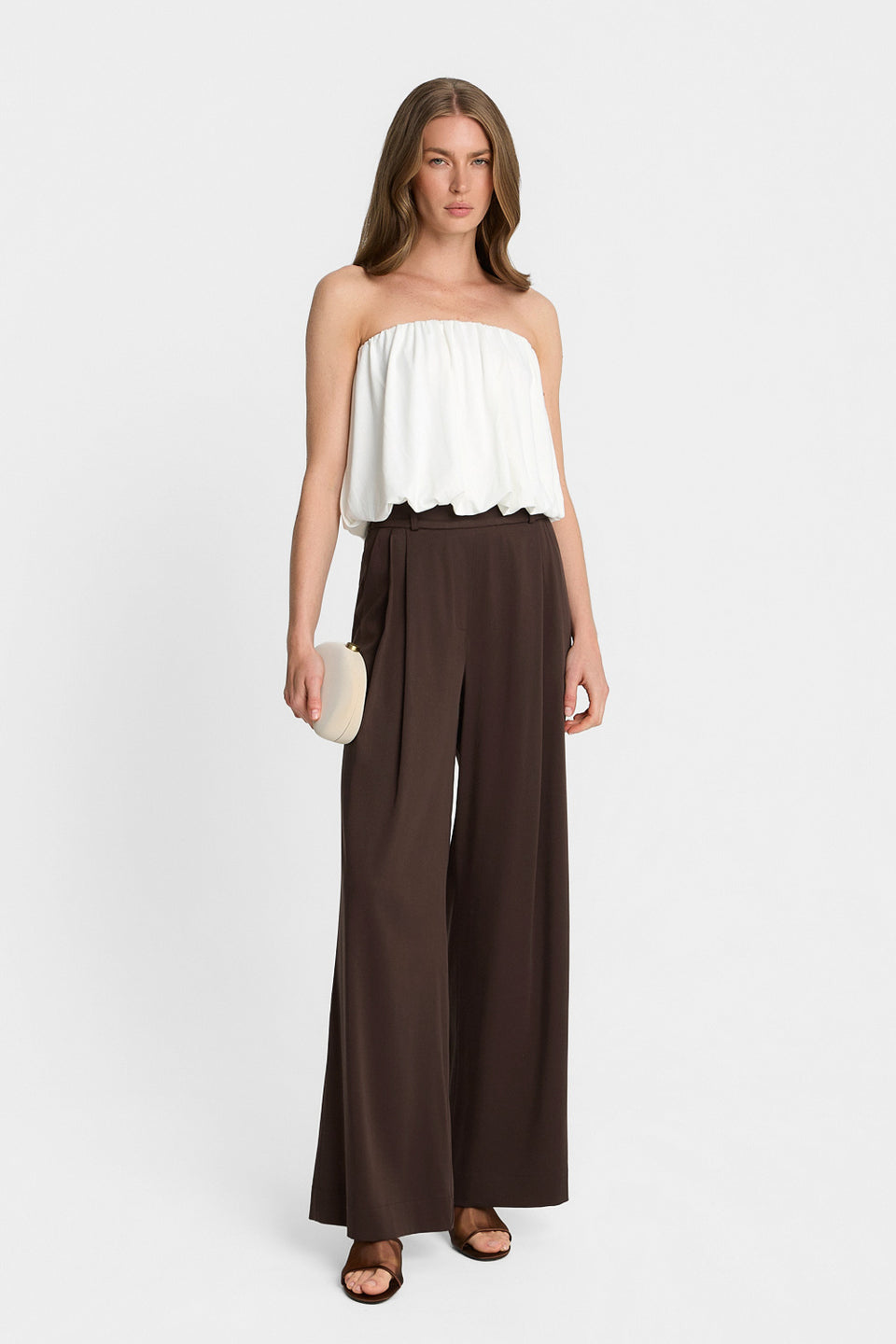 Top Miss Luna Off White