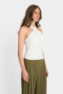 Top Miss Malibu Off White