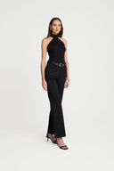 Miss Poised Top in Black