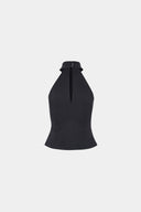 Miss Poised Top in Black