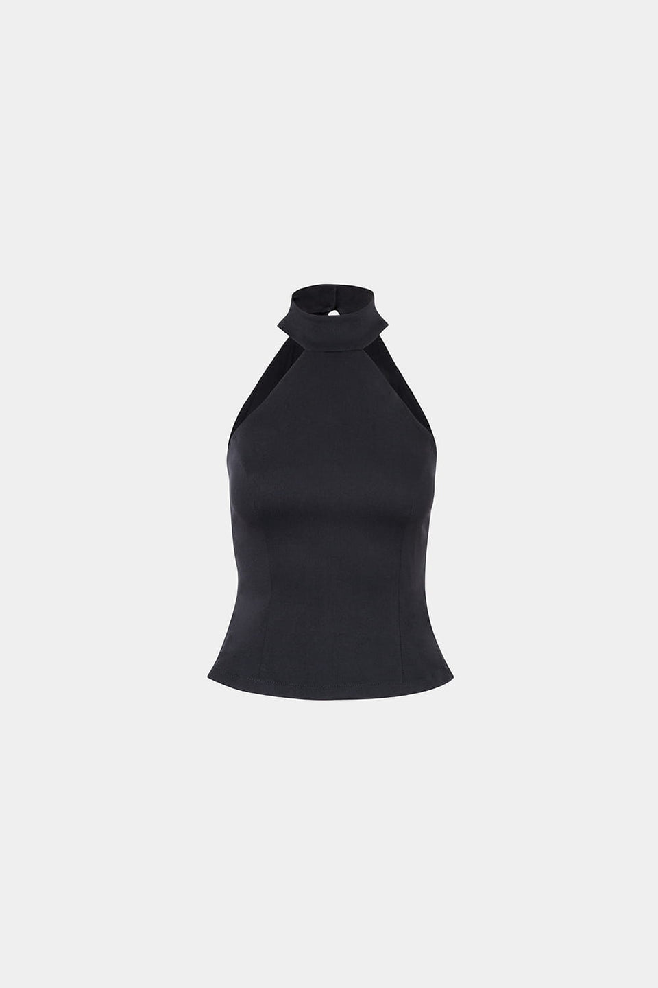 Miss Poised Top in Black