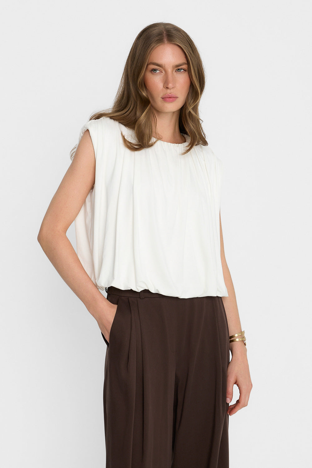 Top Miss Rava Off White