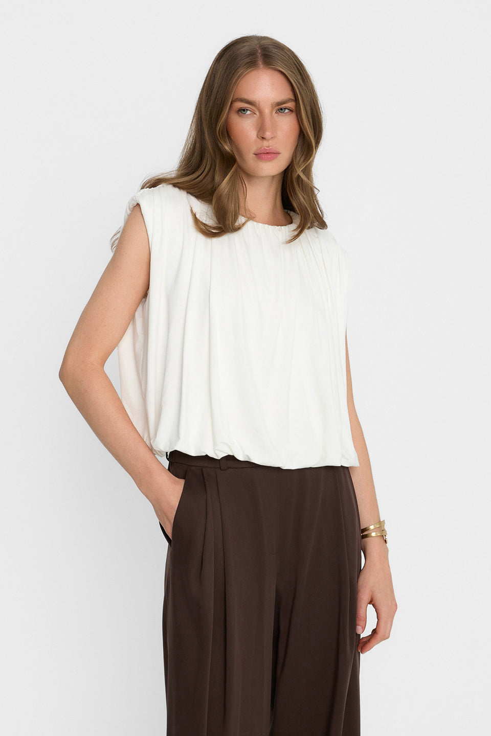 Top Miss Rava Off White