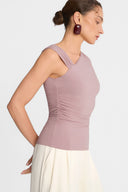 Top Miss Rea Dusty Pink