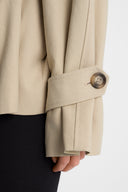Miss Rene Beige Trench Coat