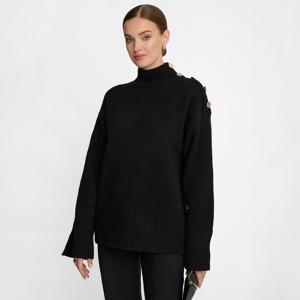 Golf Miss Buttoned Black
