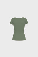 T-shirt Miss Womanly Green