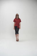 T-shirt Miss Gwyneth Red Brown