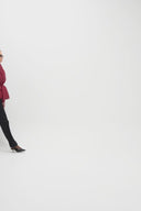 Miss Fascination Wine Red Jacket
