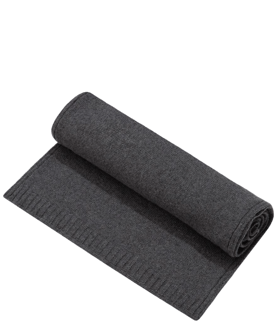 Mr Merino Navy Scarf